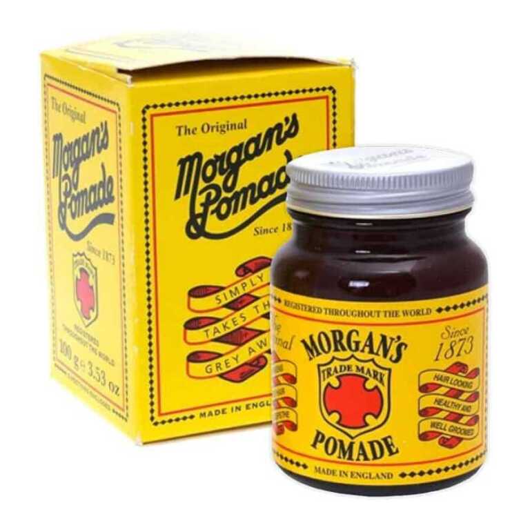 Pomada Morgan's pentru par grizonat Amber Jar Hair Darkening pomade 100ml