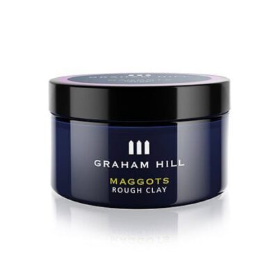 Ceară de păr Graham Hill MAGGOTS Rough Clay, pentru un styling texturat și durabil, 75ml.