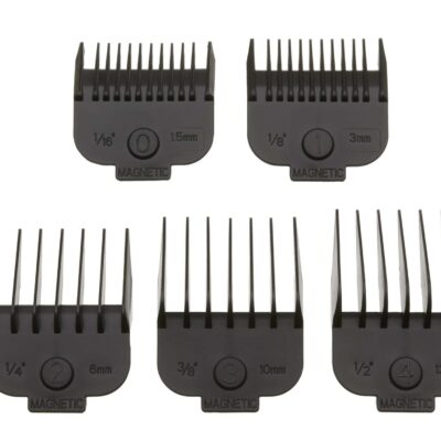 Tijă de tuns Gamma+ Absolute ALPHA pentru aparatul de tuns fără fir, cu diferite lungimi de tăiere.