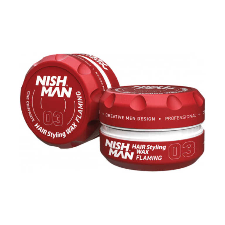 Ceara de par Nish Man Hair Styling Wax 03 Flaming 150ml