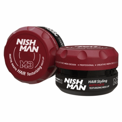 Ceara de par Nish Man M3 Matte Paste Texturizing Mess Up 100ml