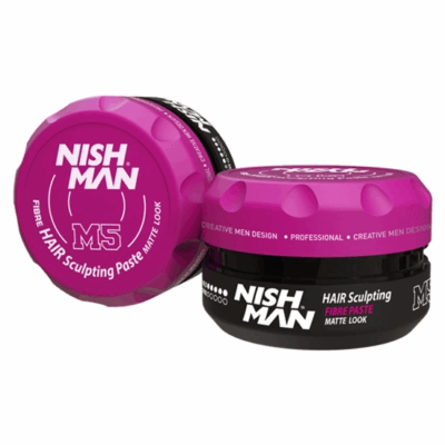 Ceara de par Nish Man M5 Hair Sculpting Fibre Paste Matte Look 100ml