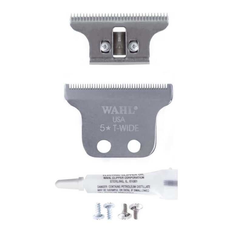 Tăietor pentru mașina de contur Wahl Detailer T-Wide, lamă de înaltă precizie pentru tunsori precise.