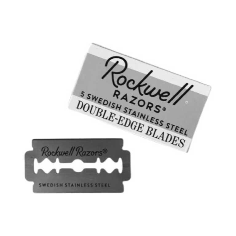 Lame de ras Rockwell Swedish stainless steel set 5buc