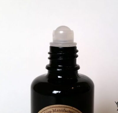 Sticlă violetă cu roll-on Ulei Pre Shave Saponificio Varesino 50ml - APLICATOR ROLL-ON