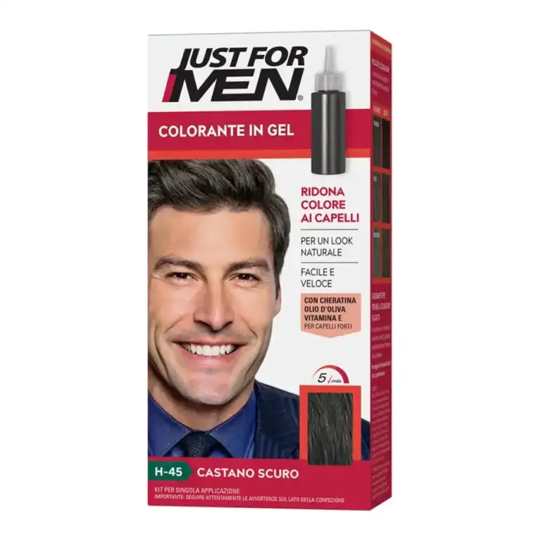 Vopsea de par Just For Men Saten inchis H-45 66ml