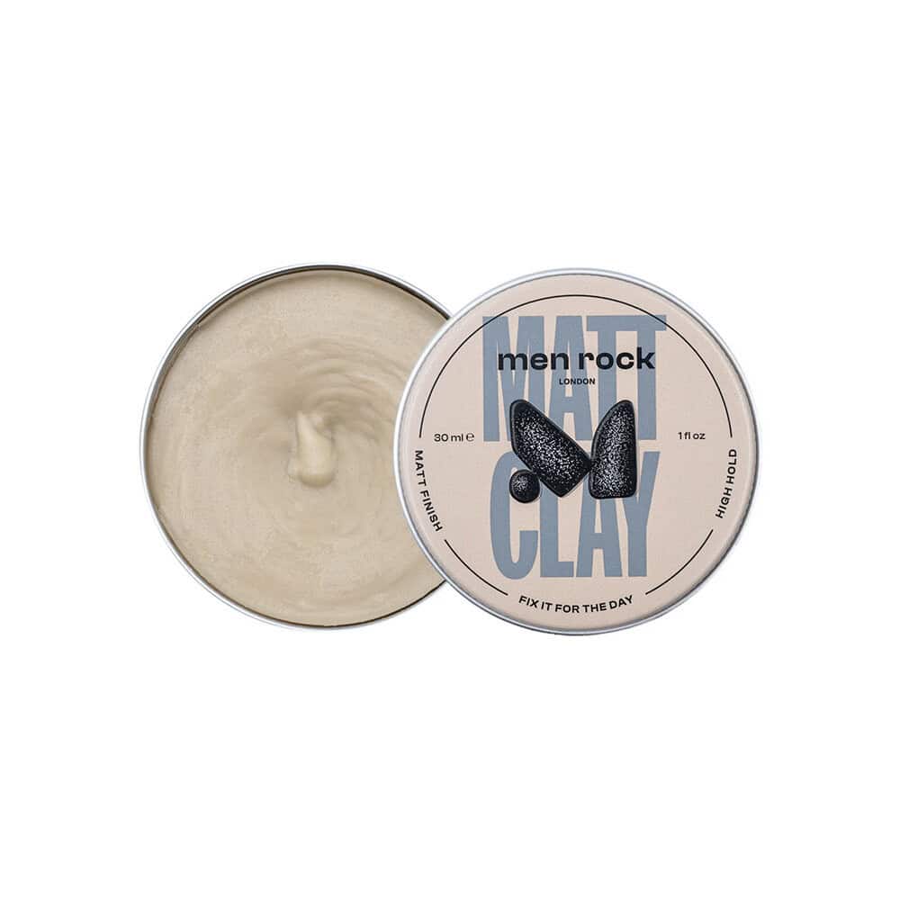Ceara de par Men Rock Matt Clay 30ml - imagine 2