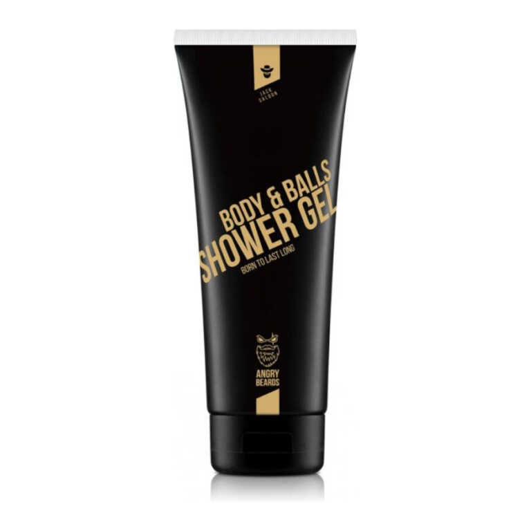 Gel de dus Angry Beards Body & Balls Shower Gel Jack Saloon 230ml