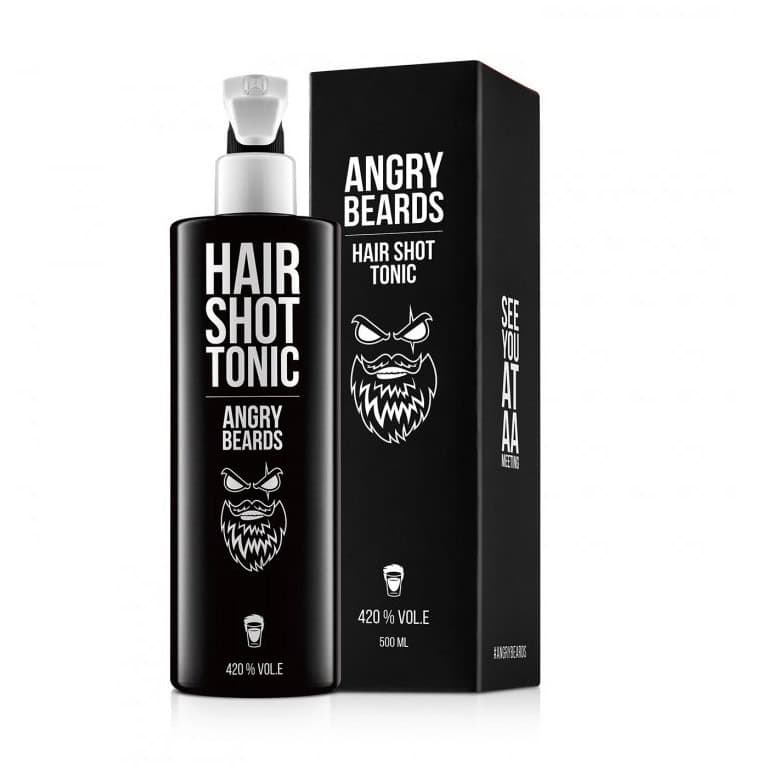 Lotiune tonica de par Angry Beards Hair Shot 500ml
