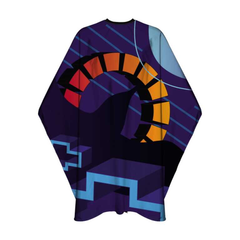 Pelerina frizerie Marmara Barber Cubics