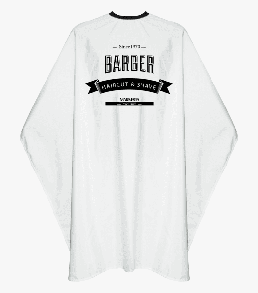 Pelerina frizerie Marmara Barber Cape Classic White