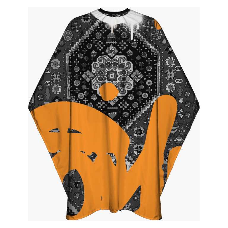 Pelerină Model Covor Marmara Fly Carpet Orange – Stil Retro & Vintage (150x160cm)