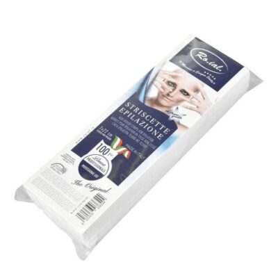 Benzi depilatoare Roial Non-Woven 7x20cm Alb 100buc/set