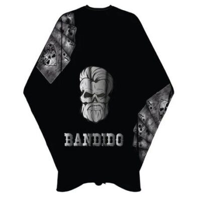 Pelerina frizerie Bandido Barber Cape Black