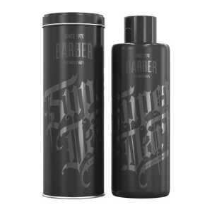 Flacon metalic profesional cu after shave colonie Marmara Barber Black Edition 500ml.