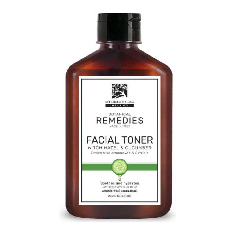 Tonic pentru par Officina Artigiana facial toner Witch Hazel & Cucumber 250ml