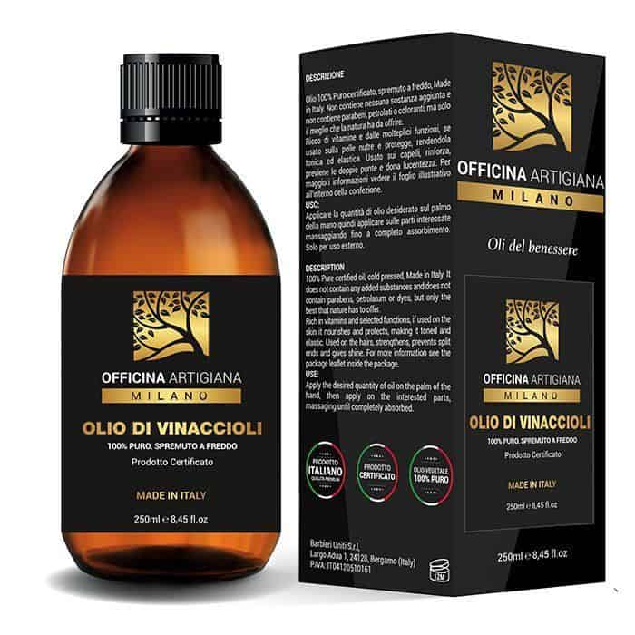 Ulei de par Officina Artigiana grape seed oil 100% pure 250ml