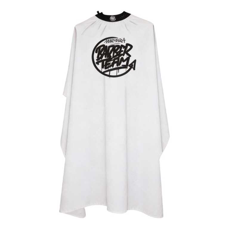 Pelerina frizerie Guler Neopren Marmara Barber Cape Team Pro White