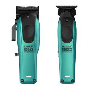Set combo Kiepe Edgex Blue Masina de tuns si Masina de contur fara fir