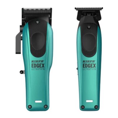 Set combo Kiepe Edgex Blue Masina de tuns si Masina de contur fara fir