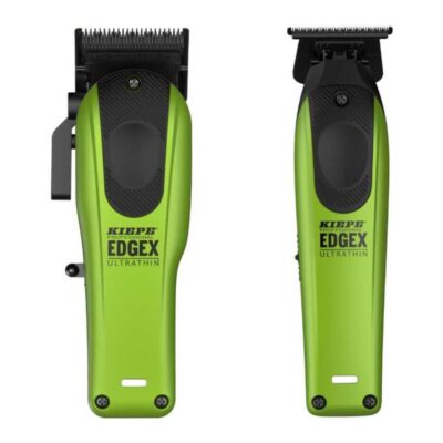 Set combo Kiepe Edgex Green Masina de tuns si Masina de contur fara fir