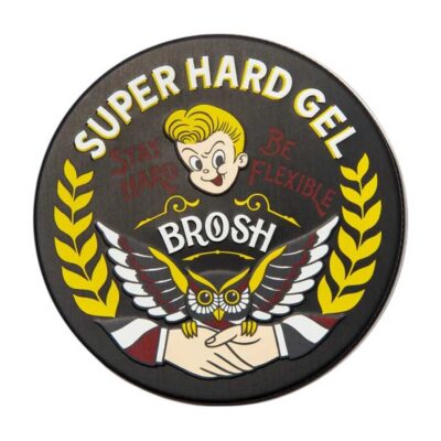 Gel de Păr Brosh Super Hard Gel (200g) – Fixare de Fier