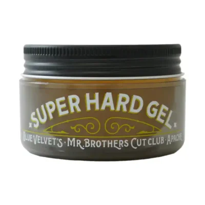 Gel de păr puternic pentru coafuri dure, compact și durabil, ideal pentru styling precis și fixare f.