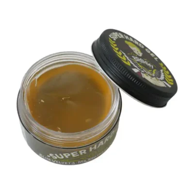 Gel de păr Brosh Super Hard, mini 70g pentru coafuri dure și fixează perfect.