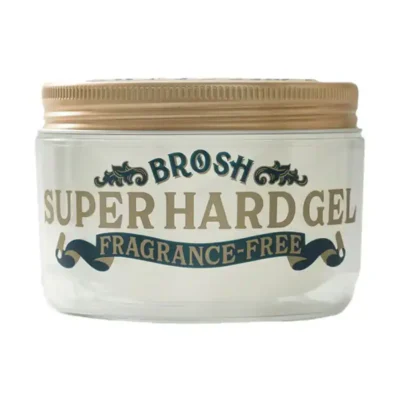 Brosh Super Hard Gel, fără parfum, 200g pentru coafare puternică.