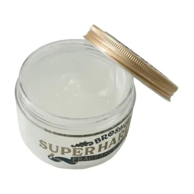 Gel de păr fără parfum, pentru fixare puternică, 200 grame, Brosh Super Hard.