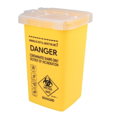 Recipient pentru lame uzate JRL JNC01 Yellow