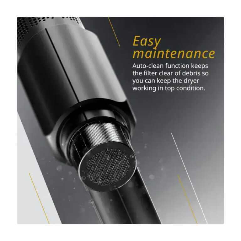 Uscător de păr Wahl Vanquish Digital Black, performanță și design modern pentru coafură perfectă.