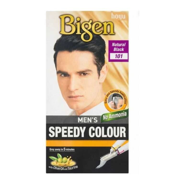 opsea de Păr Bărbați Negru Natural Bigen 101 – 5 Minute