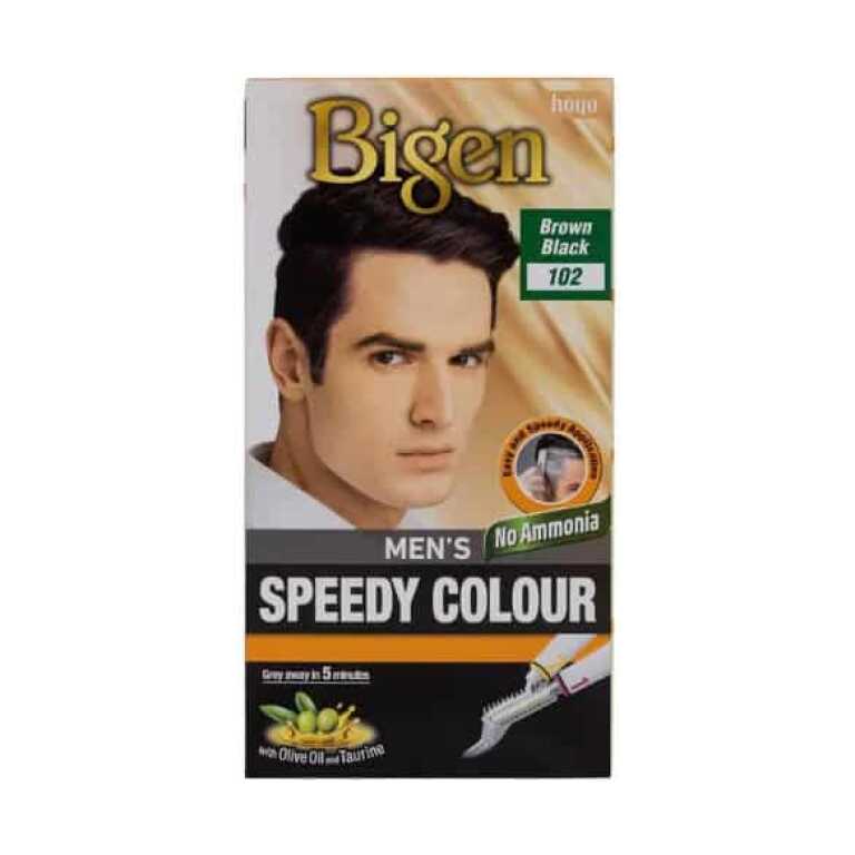 Vopsea de par Bigen B102 Negru Castaniu 80ml
