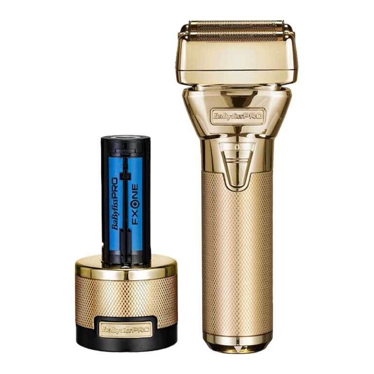 Aparat de ras Babyliss Pro Fxone FF79FSG All-Metal Double Foil Gold