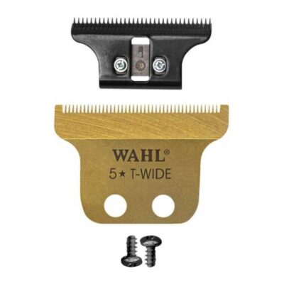 Tăietor pentru mașina Wahl Detailer T-Wide, lamă de calitate pentru contururi precise.