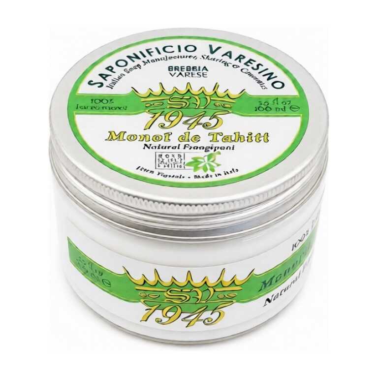 Crema pre barbierit Saponificio Varesino preshave butter monoi de tahiti 100gr