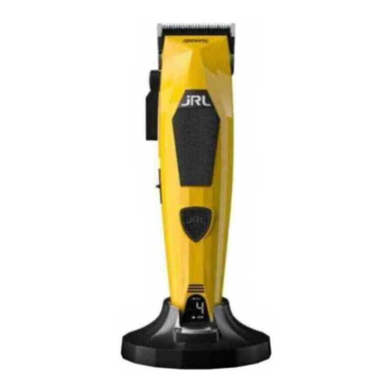 Mașină de Tuns JRL Diamante 2025C Yellow | 8200 RPM, Fade-Ready