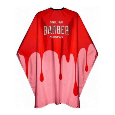 Pelerina frizerie Marmara Barber Red Melt