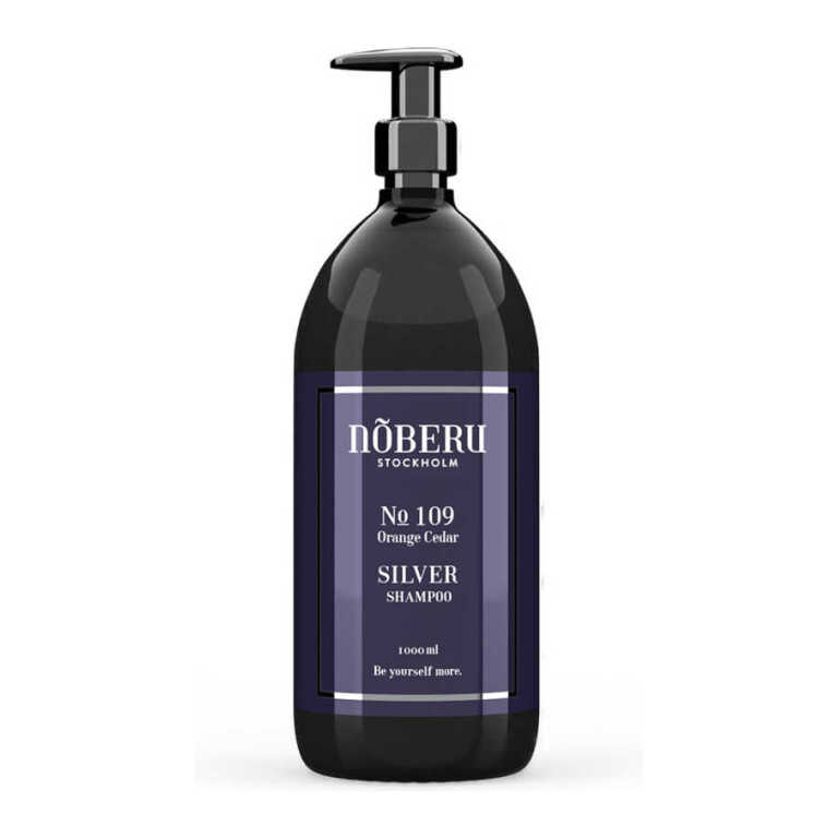 Sampon Mov pentru Neutralizarea Galbenului Noberu Silver Shampoo 1000ml