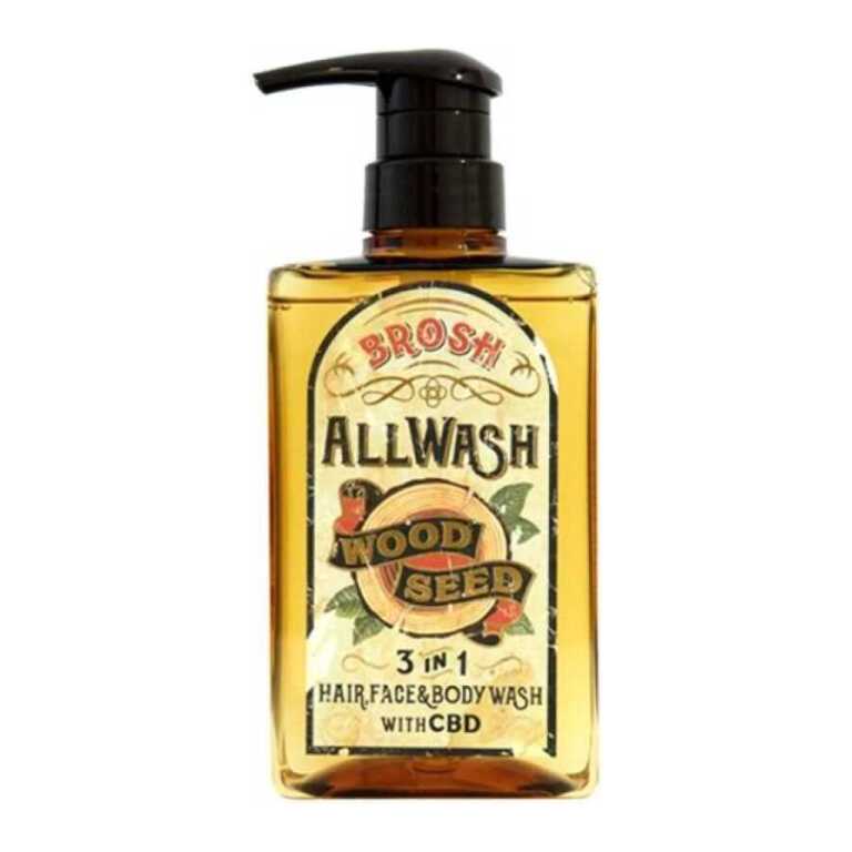 Sampon si gel de dus Brosh All Wash 3 in 1 with CBD