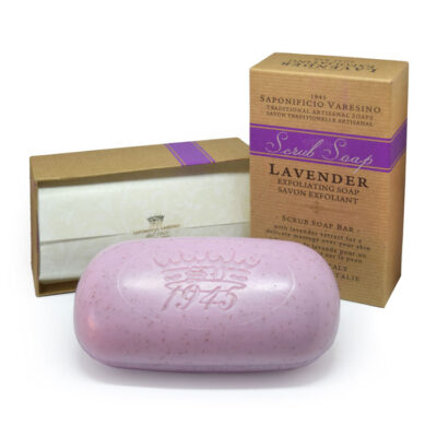 Sapun exfoliant Saponificio Varesino scrub soap lavender 300gr