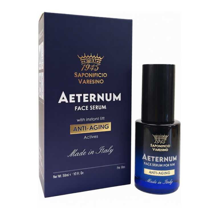 Serum anti-imbatranire pentru fata Saponificio Varesino face serum Anti-age Aeternum 30ml