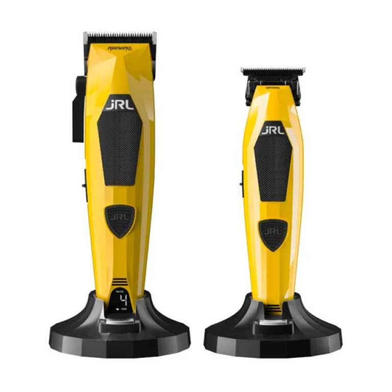 Set JRL Diamante Collection Yellow | Clipper & Trimmer 8200 RPM