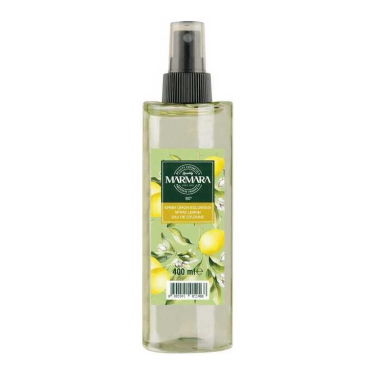 Apă de Colonie Spray Marmara Lămâie (Lemon) 80° | 400 ml