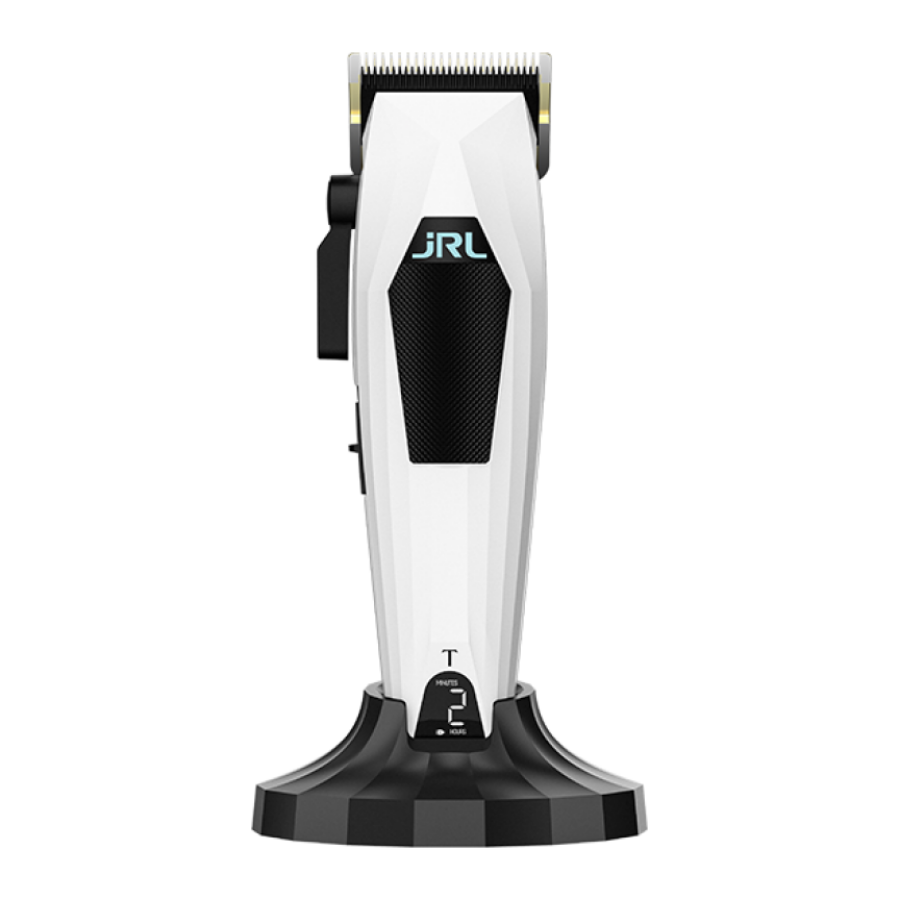 Mașină de Tuns Profesională JRL 3000C Compact White | Lamă Taper
