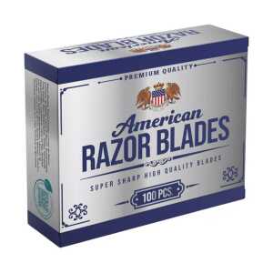 Rezerve lame de ras American Razor Blades Double Edge 100buc