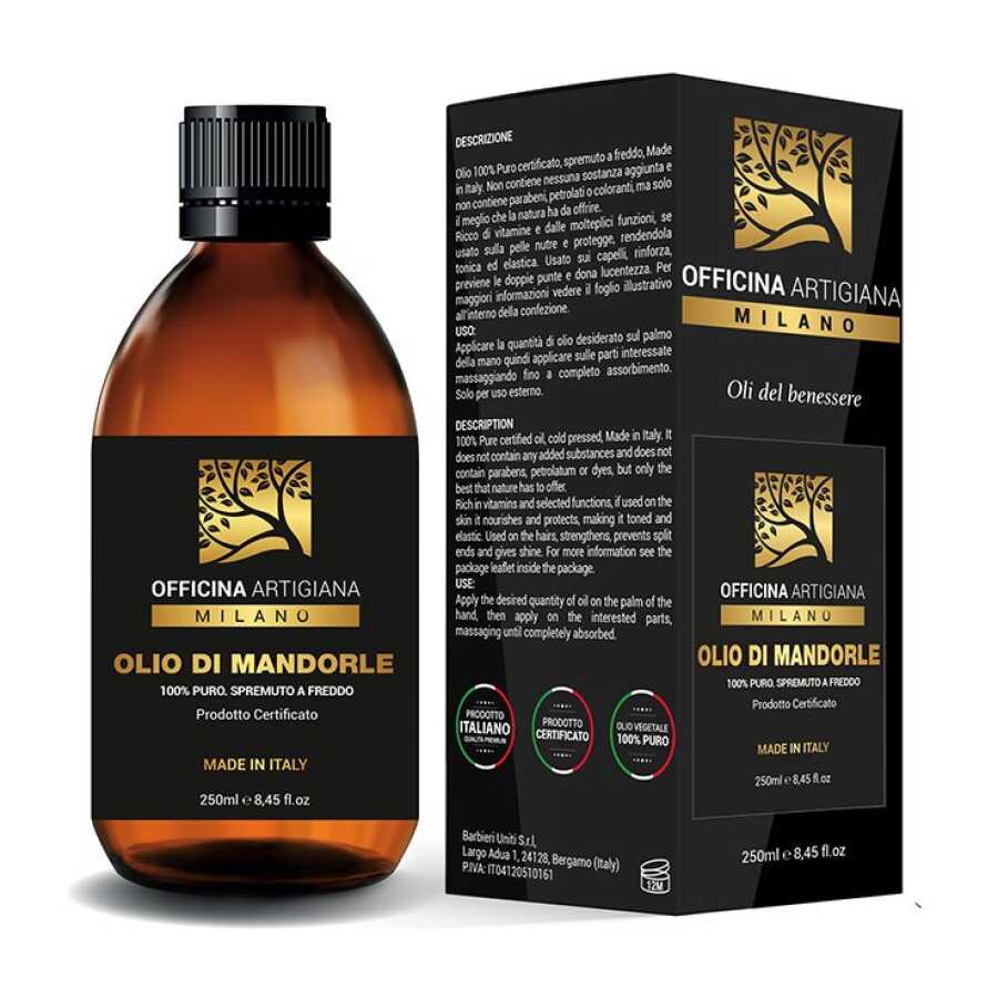 Ulei de Migdale Dulci 100% Pur Officina Artigiana 250ml